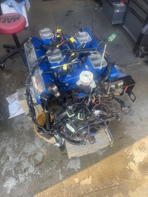 Boat and outboard service work