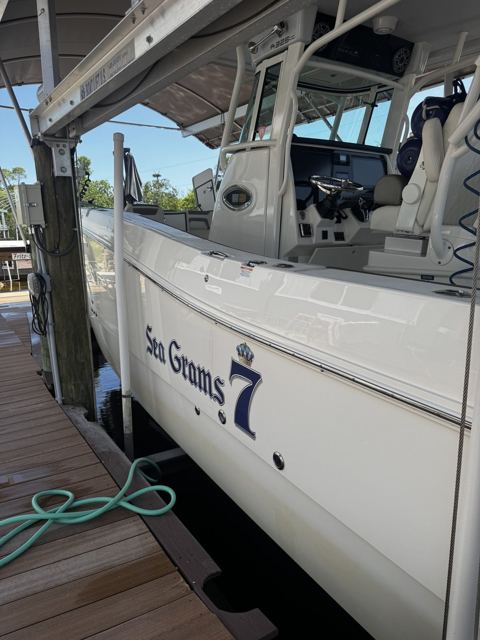 Boat and outboard service work